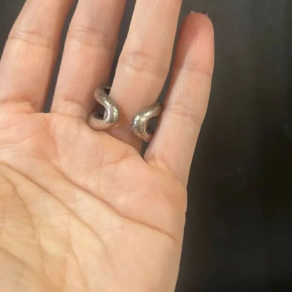 Solid Sterling Silver Avant Garde Ring